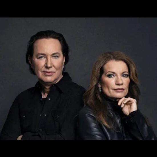 Portræt af Alexandra Coelho Ahndoril og Alexander Ahndoril. Lånt fra gutkind.dk