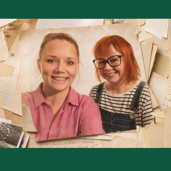 AI redigeret foto af June & Thit fra Skaberværket